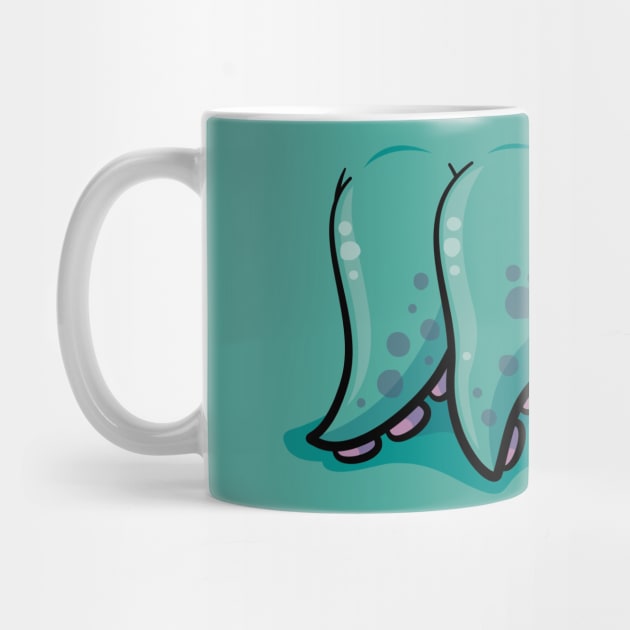 Cthulhu Monster Tentacle Mouth by fizzgig